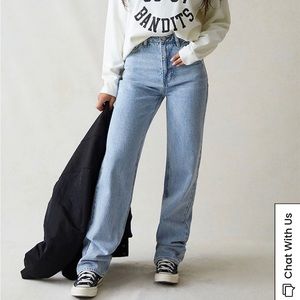 PacSun Eco Light Blue '90s Boyfriend Jeans size 26